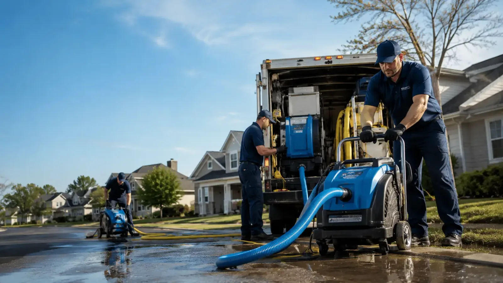 Flood Damage Cleanup in Wayne, OK